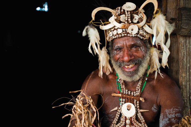 Traditional Sepik Attire