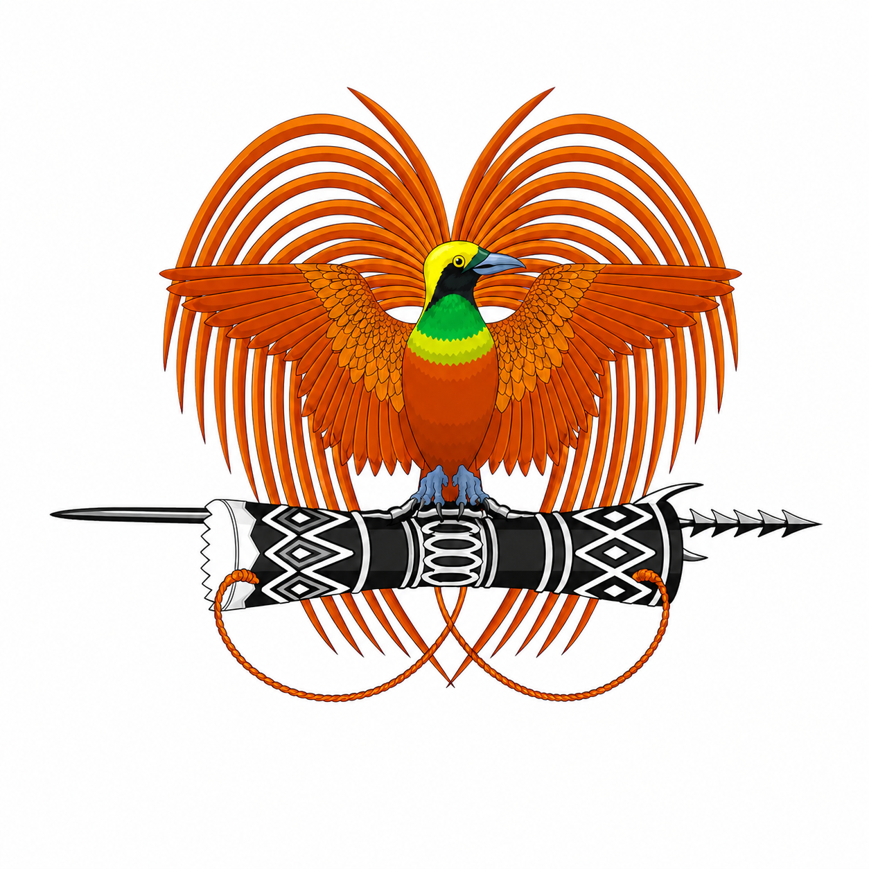 Papua New Guinea National Emblem